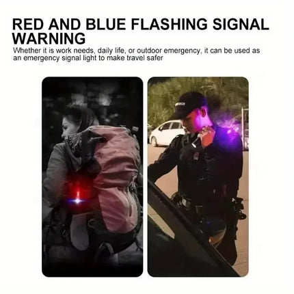 Mini TYPE-C Rechargeable LED Flashlight Keychain Portable Waterproof Camping Pocket Light Keyring Hanging Lamp Outdoor Tool