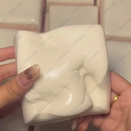 Strawberry double-layer toast Cake Taba Squishy Slow Rebound Wet and Soft Sticky Cake Pinching Decompression Hand Relax Toy Gift