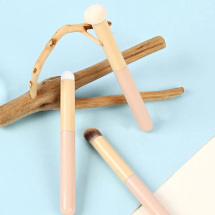 3Pcs Soft Mushroom Sponge Head Makeup Brushes Lipstick Lip Makeup Brush Cosmetic Tools Foundation Concealer Brush Cosmetic Tools