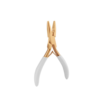 GlamorDove Anti-Slip Hair Extension Pliers - Stainless Steel Tool for Micro & Nano Rings, Keratin Bond Opening & Removal