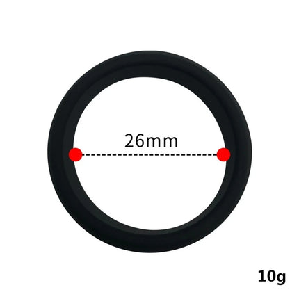 6 Pcs Male Penis Rings Cock Rings Sleeve Delay Ejaculation Silicone Beaded Time Lasting Erection Sex Toys For Men Adult Games