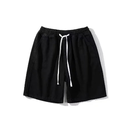2026 New Men's Denim Shorts Summer Thin Lightweight Casual Street Straight Loose Work Outdoor Fashion Urban Workwear Shorts