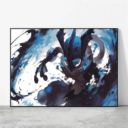 Anime Character Pictures Pokemon Images Classic Charizard Poster Modern Living Room Decoration Paintings Wall Decoration Hanging