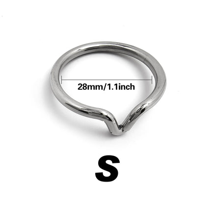 3 Style Penis Ring 5 Size Metal penis delay ring glans ring penis delay ring Male adult sex toys couple flirting products