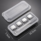 4pcs Silver Clip