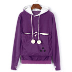 No Fleece-Purple / XL