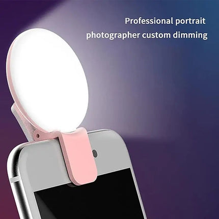 Portable LED Lamp Phone Live Video Beauty Light Universal Mobile Phone Selfie Fill Light USB Charge Photography Clip Fill Light