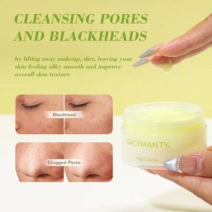 Mild non-irritating makeup remover deep clean and moisturizing 40g