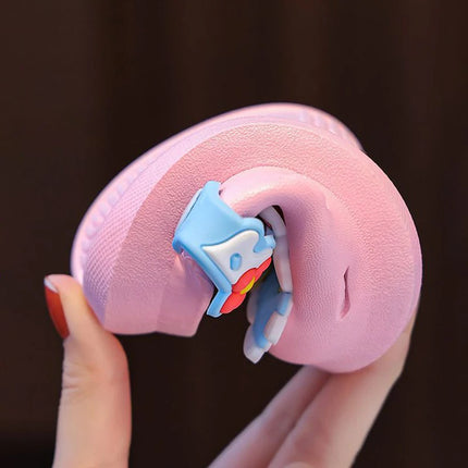 Cute Cartoon Bunny Garden Shoes For Girls Soft Sole Clogs For Baby Breathable Non-slip Indoor Outdoor Beach Sandals Trendy