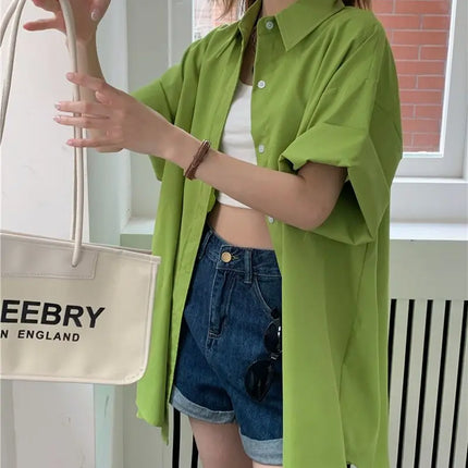 XEJ Elegant and Youthful Women's Blouses Oversize Shirts Women's Summer Clothing Spring 2022 Short-Sleeve Youth Blouses