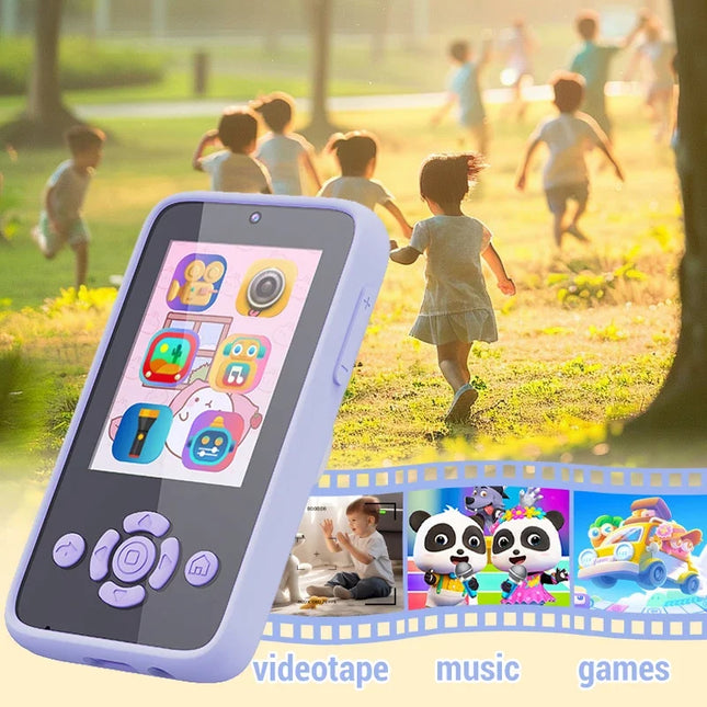 Children's Smartphone Camera Toys Cartoon Camera With Built-in Music Player And Games Kids Photographer Puzzle Smart Camera Toys