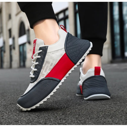 Brand protection 2026 new men's lightweight non-slip breathable wear-resistant running sports fashion versatile casual shoes