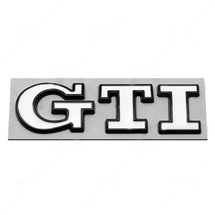 Metal GTI Logo Car Rear Trunk Emblem Side Sticker for Volkswagen VW Golf 4 5 6 7 8 Polo Jetta Tiguan Passat T-Roc MK2 MK5 MK7