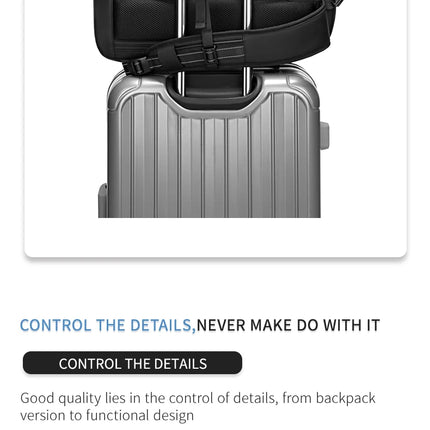 Men Travel Backpack vacuum compression 17 inch Laptop Business Large Capacity school Backpack Expanded outdoors Hiking backpack