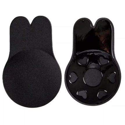 New Silicone Strapless Invisible Bra Pads Women Push Up Bras Self Adhesive Reusable Sticky Breast Lift Tape Rabbit Nipple Cover