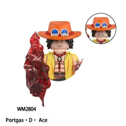 Nika Luffy Five Gear Action Figure Model Kit WM6194 WM6193 DY601S DY602S DY684 DY639 DY676 Mini Assembly Toys Children Gift