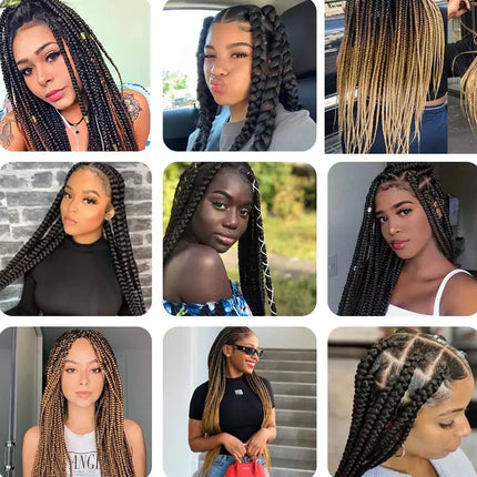 2026 82 Inch Long Jumbo Braiding Hair Synthetic Braids Crochet Hair Extensions 165g Pre Stretched Braid Wholesale For  Women