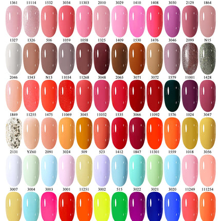 Parkson 12ml Nail Gel Polish TPO HEMA Free Glitter Semi Permanent Soak Off UV LED Long Wear Ultra Diamond Top Coat Varnish