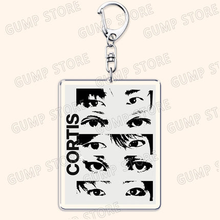 Hot New Kpop Boy Group Keychains for Women Accessories Bag Key Chain Martin James Juhoon Seonghyeon Keonho Gifts Friends Keyring