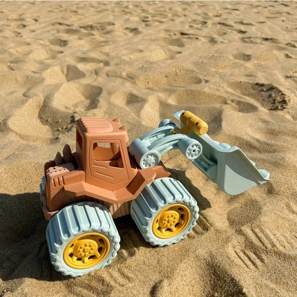 Children's Beach Toy Straw Beach Bucket Set Can Be Loaded With Sand Digging Tools To Water Flowers Outdoor Wheat Straw Toys.