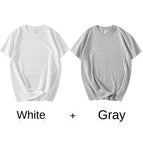 White Gray / 2XL 70-80KG / Pack of 2