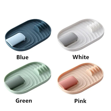 Plastic Spoon Holder Kitchen Cooking Tools Kitchen Spoon Utensil Heat Resistant Storage Shelves Kitchen Accessories
