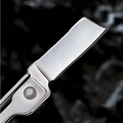 1PC Stainless Steel Mini Folding Pocket Tool Keychain Multi-Function for Outdoor Camping EDC