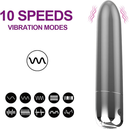 1pc Mini Bullet Vibrator Massage Dildo Vibrador AV Stick Adult Sex Toys for Women G-Spot Clitoris Stimulator Female Masturbator