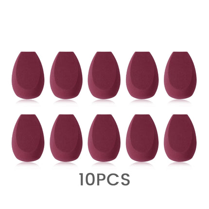 IMAGIC 10PCS/KIT Makeup Sponge Soft For Foundation Concealer Cream Wholesale Healthy Latex Smooth Wet And Dry Women Makeup Tool