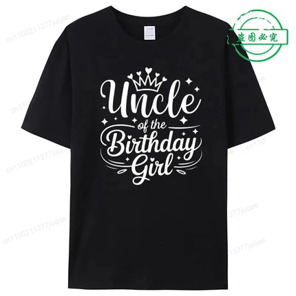 Family Matching Shirts Birthday Girl Family Party Outfits for Parents Kids Family Dad, Sister,mom of The Birthday Girl Tops Gift