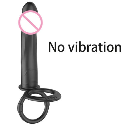 Double Penetration Dildo Penis Vibrator G Spot Massager Sex Toys For Couples Anal Beads Butt Plug Sex Ring For Men Adults 18+