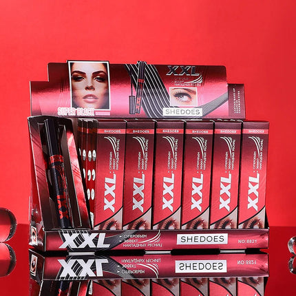 3D Mascara Waterproof Extra Volume Long -lasting Hyper-Curl Lengthening Eyelash Non-smudging Eyelashes Black Mascara Makeup