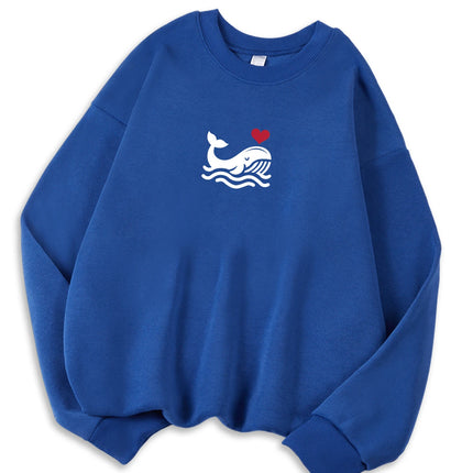 Casual Women's Sweatshirts Kawaii Bow Graphic Prints Pullover Comfortable Warm Oversize Hoodie Autumn Fleece Soft Female Clothes