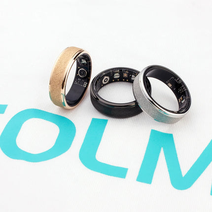 2024 COLMI R10 Smart Ring For Men Women, With Charging Case 39 Days Battery Life, Health and Sleep Monitor, 5ATM Waterproof