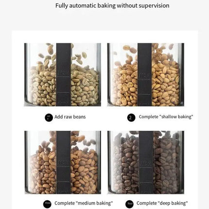 CAFEMASY coffee bean roaster Small household full-automatic fried raw beans electrothermal air timed constant temperature roaste
