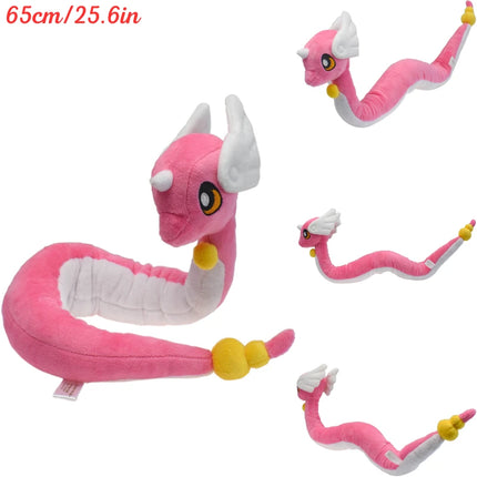 Pokémon Fit Plush Toys Milotic Butterfree Lugia Meowth Haxorus Garchomp Shinx Dragonair Furret Stuffed Plush Dolls Gift Kids