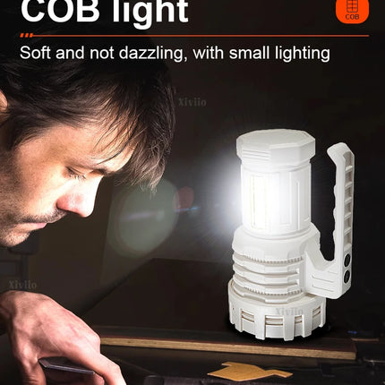 2026 NEW 99000000LM Most Powerful Flashlights ltra Bright Rechargeable LED Torch Outdoor Emergency Camping Hiking Lantern