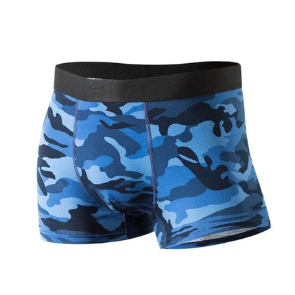 Brand Men's Panties Luxury Pouch Bulge Underpants Man Boxers Camouflage Boxer Shorts Mens Cotton Breathable Underwear For Men