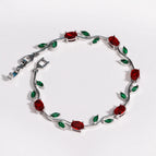 red green silver