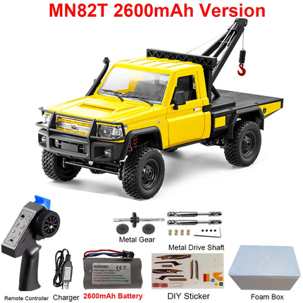 MN82 MN82PRO MN82S MN82T RC Car 1/12 4WD 2.4G Remote Control Car Climbing Off-road RC Crawler LED Light Truck RC Toys As Gift