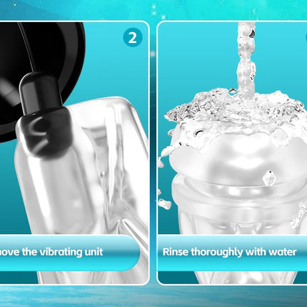 Automatic Sucking Male Masturbator Vibration Blowjob Machine Masturbation Cup With 9 Suction&10 Vibrating Modes Sex Toys for Men