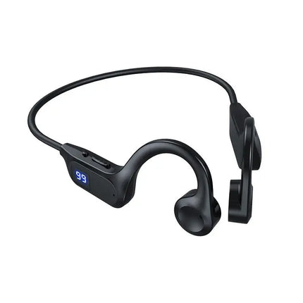 New Real Bone Conduction Wireless Earphone Sport Headphone Bluetooth-Compatible Headset Hands-free with Mic for Running
