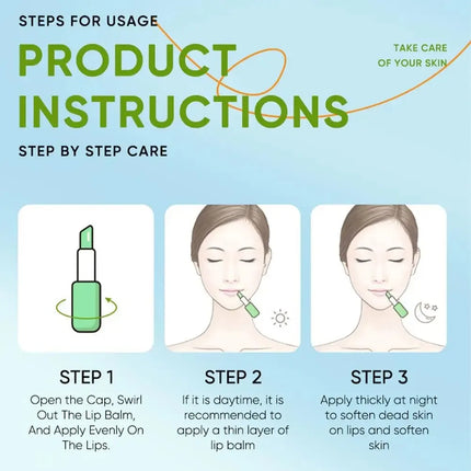 Refreshing Moisturizing Repair Lip Balm Aloe Vera Vitamin Essence Double Protection Hydrating Lip Balm Beauty Skin Care
