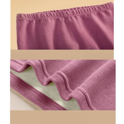 Double Sided Velvet Thermal Underwear for Women Set Thick Intimate Self-heating Bottoming High Collar Top+trousers 2 Piece Set