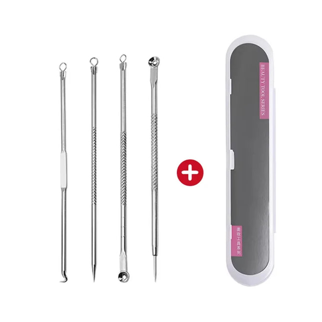 Ultra-fine No.5 cell blackhead and acne tweezers for facial beauty a special needle tool for women to remove blackheads and acne