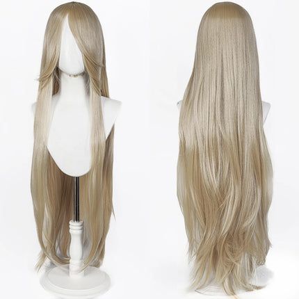 Long Straight Cosplay Wig 100CM Multiple Colors Pink Blonde Black Anime Costume Wig Universal Synthetic Cos Wig Daily Party Wig