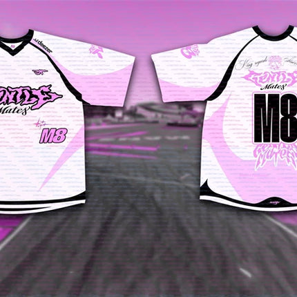 M8 Esports Club 2026 VCT Jersey Gentle Mates Fans Custom ID Uniform Men Summer Breathable Short Sleeve Casual Sportswear Tops
