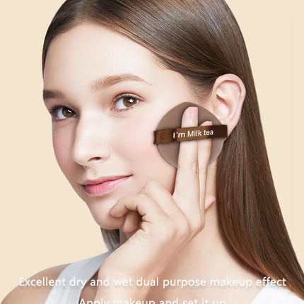 Single air cushion puff with canister powder puff set a box of 7 packs do not eat powder convenient storage beauty tools