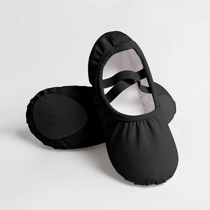 Girls Ballet Dance Shoes Soft Sole Kids Practice Slippers Non-Slip Cat Paw Gymnastics Yoga Flats Breathable Dancewear