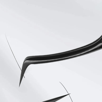 NEW 1pc Anti-static Right Angled & Curved Tweezers for Eyelash Extensions & Eyebrow Isolation Nano Precise Lash Tweezers Tool